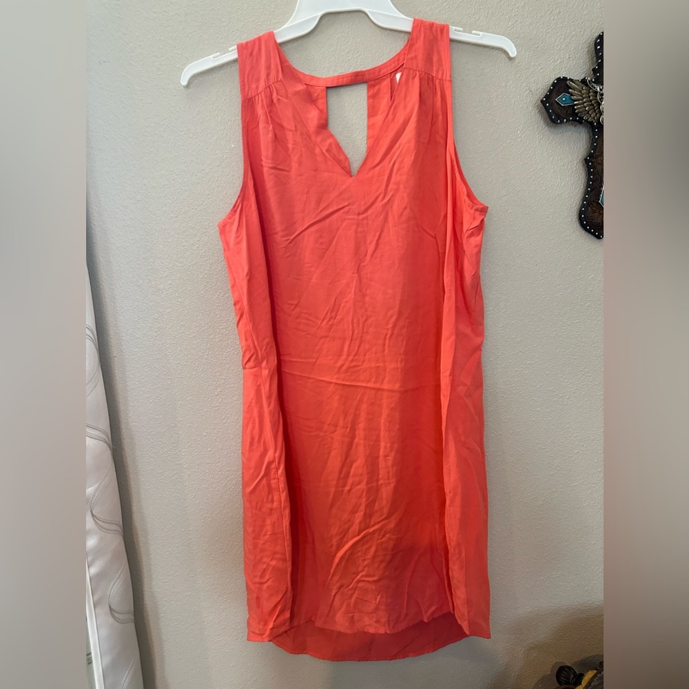 Old Navy peach dress LG